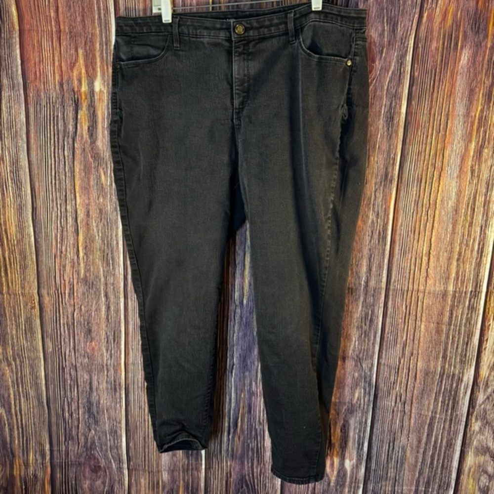 Talbots Flawless Woman’s Black High-Waist Jegging Ankle Size 20W